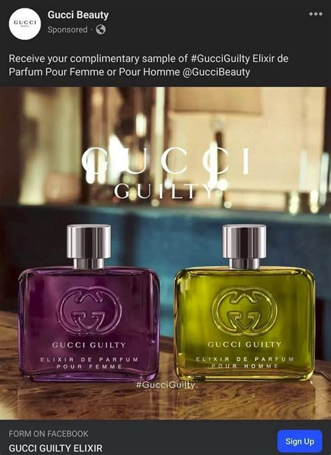 ebay perfume gucci|free perfume samples Gucci.